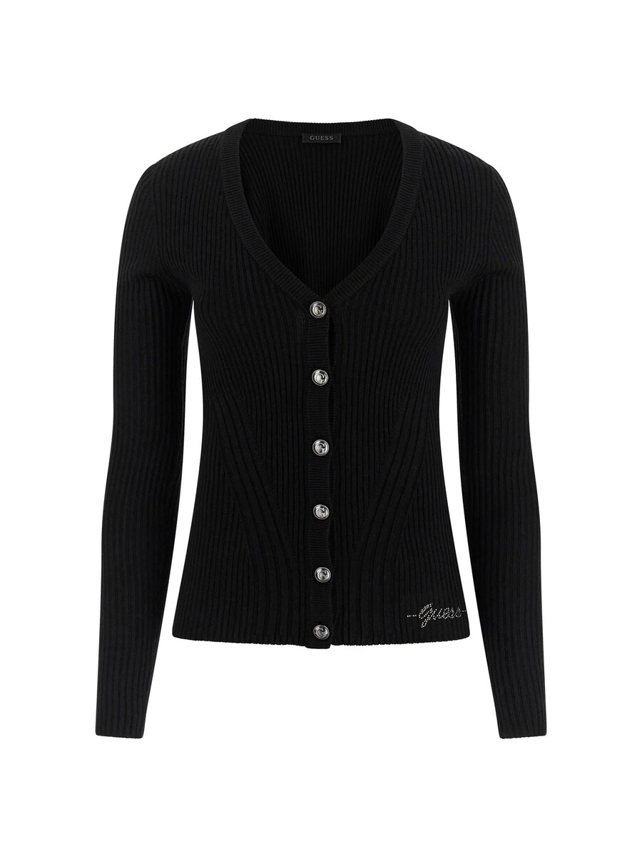 

Вязаный кардиган GUESS, Black
