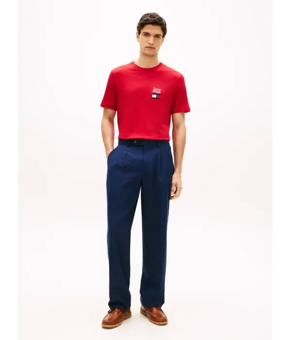 Футболка regular fit Tommy Hilfiger, красный — фото 2
