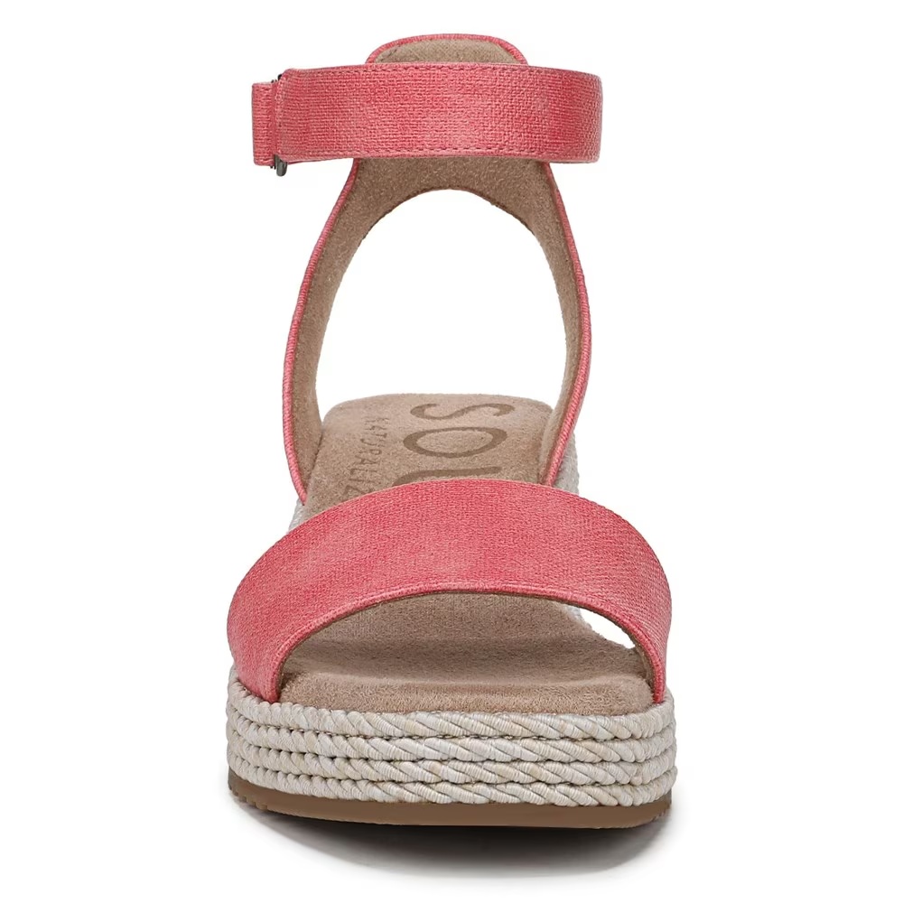 Эспадрильи на танкетке Gloria от Soul Naturalizer, coral pink — фото 3
