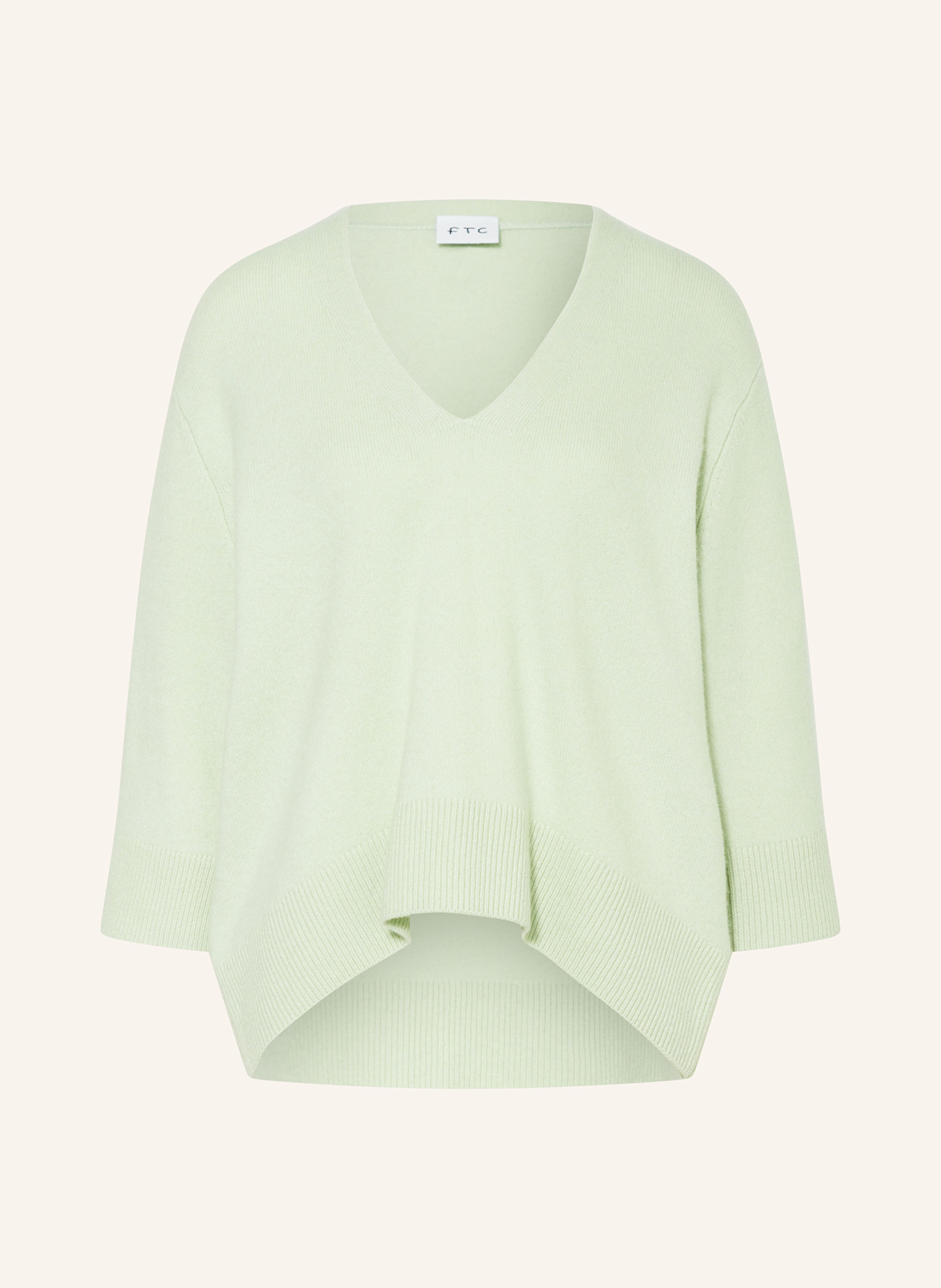 

Кашемировая трикотажная рубашка Ftc Cashmere, зеленый