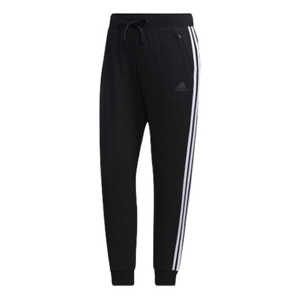 

Штаны спортивные штаны с завязками на талии Adidas, черный