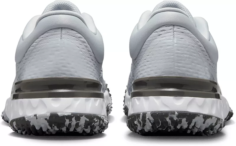 Женские кроссовки для софтбола для газона Nike Alpha Huarache Elite 4, цвет Platinum Gray — фото 4