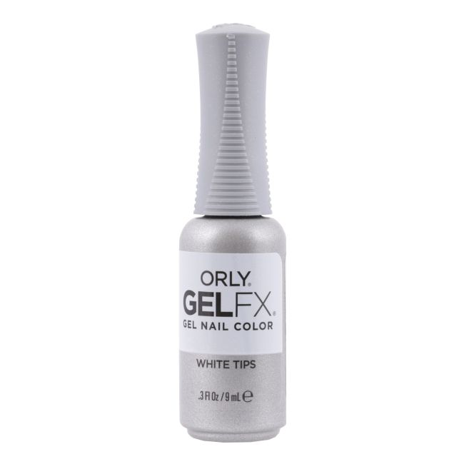 

Гель лак для ногтей Gelfx Orly, цвет white tips, 9 мл
