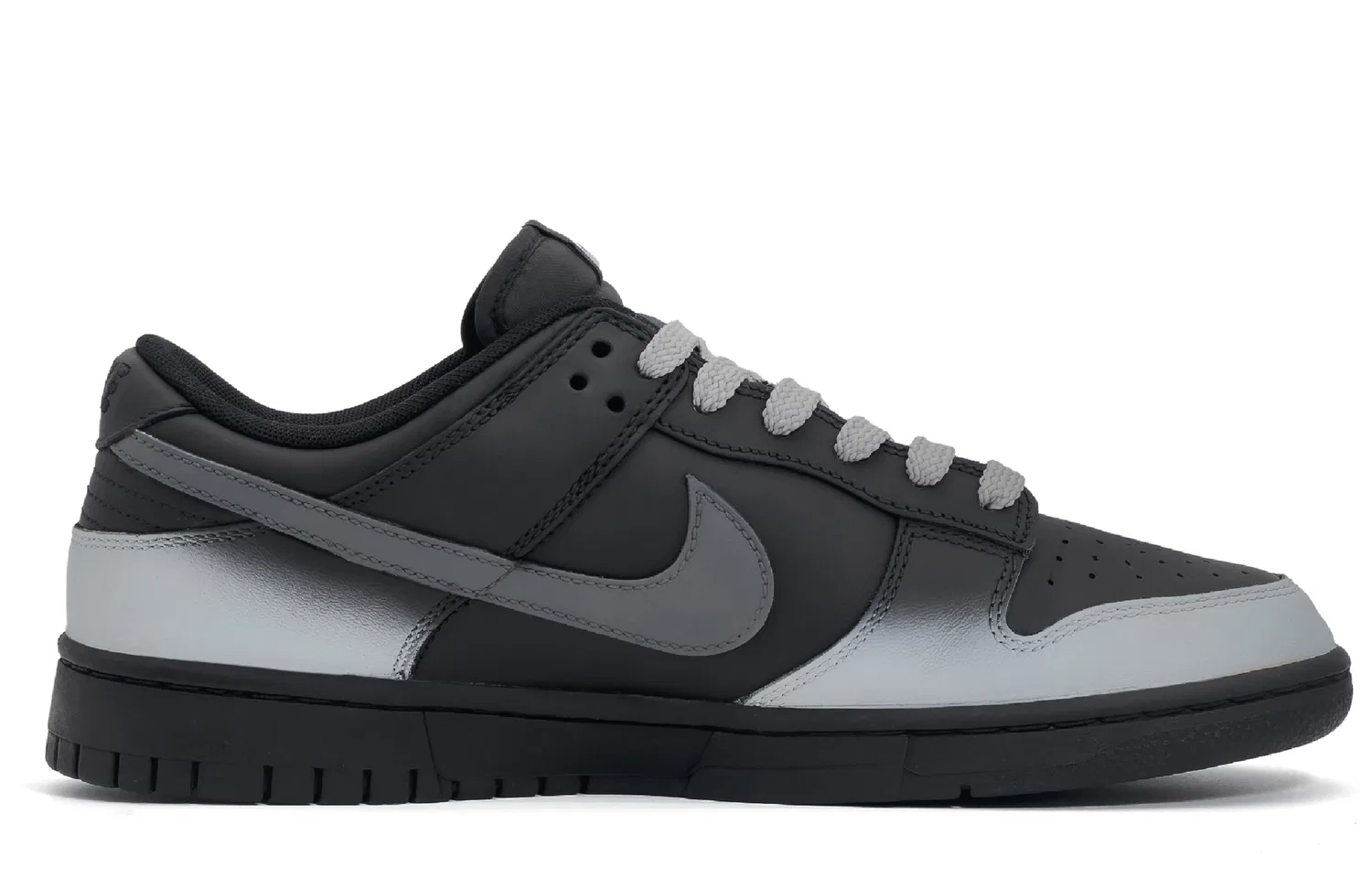 Кроссовки скейтбордические Nike Dunk Low Black — фото 3
