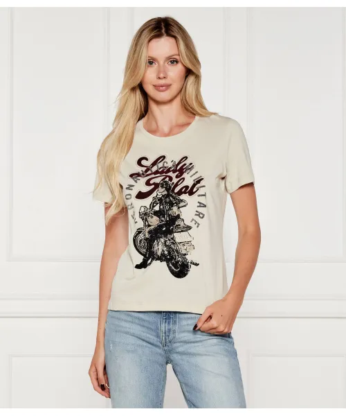 

Футболка Regular fit Aeronautica Militare, бежевый