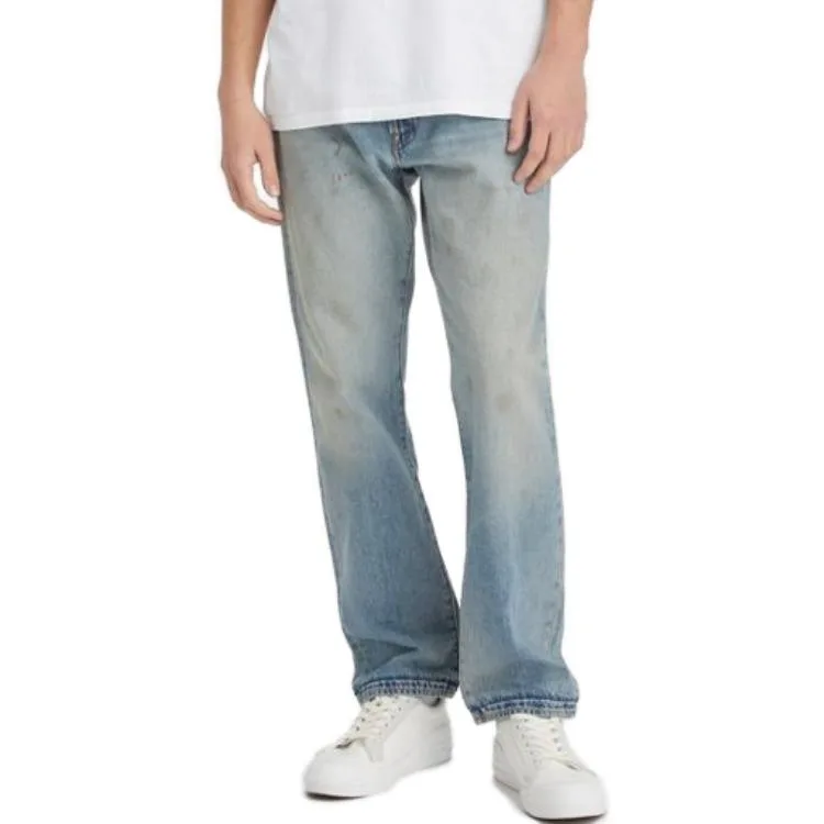 Levis Джинсы мужские серо-голубые умеренно прямые — фото 3