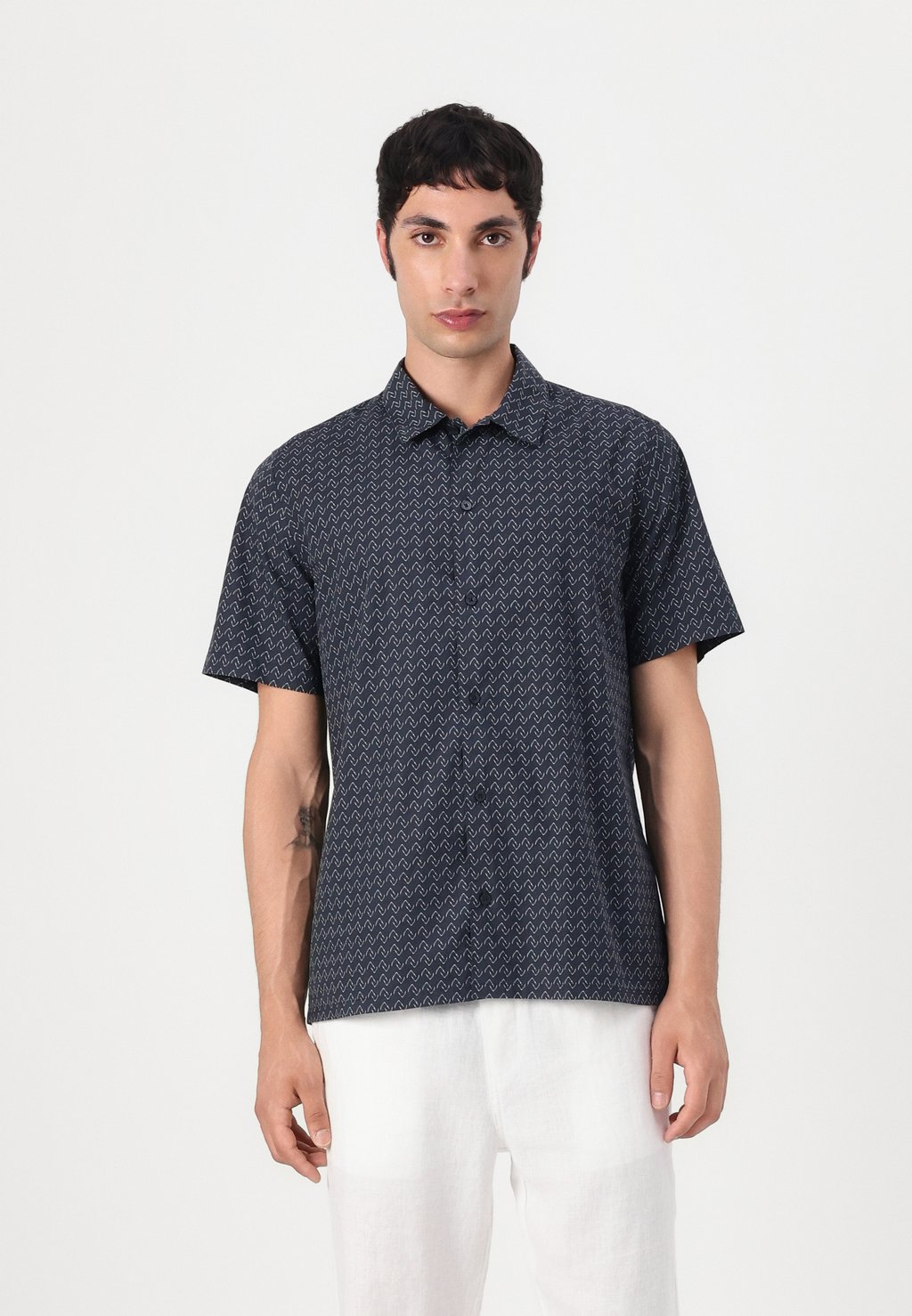 

Рубашка AVAN SHIRT Samsøe Samsøe, темно-синий
