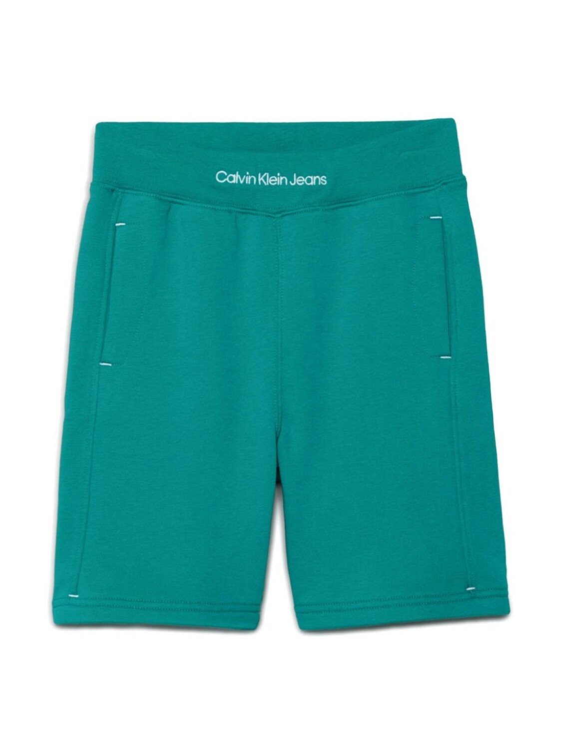 

Спортивные шорты с логотипом Calvin Klein Kids, зеленый
