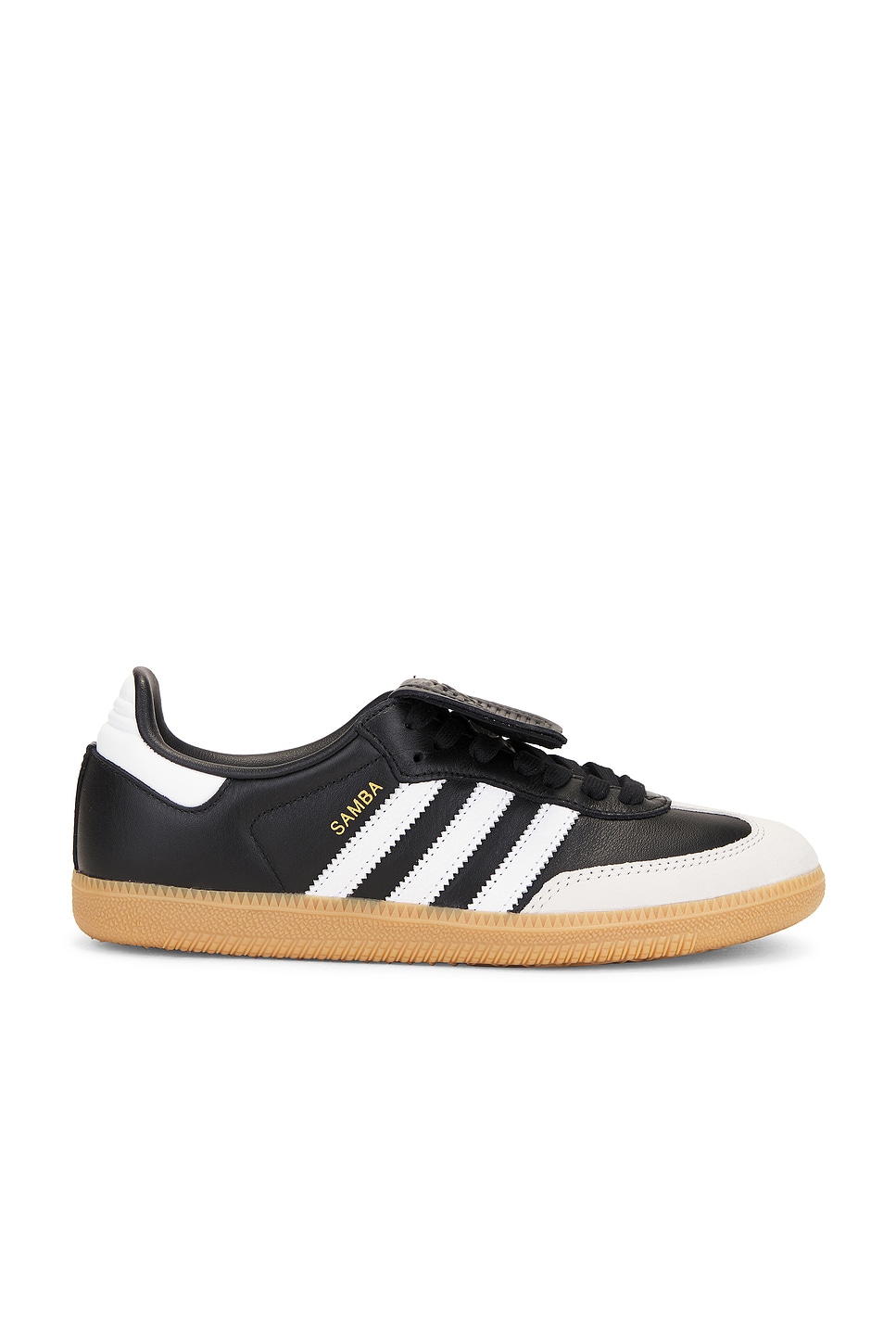 

Кроссовки женские Samba LT Adidas Originals, цвет Core Black, White, & Gold Metallic