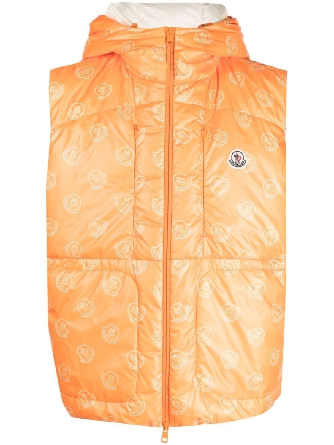 

Жилет Alkarab с логотипом Moncler, оранжевый