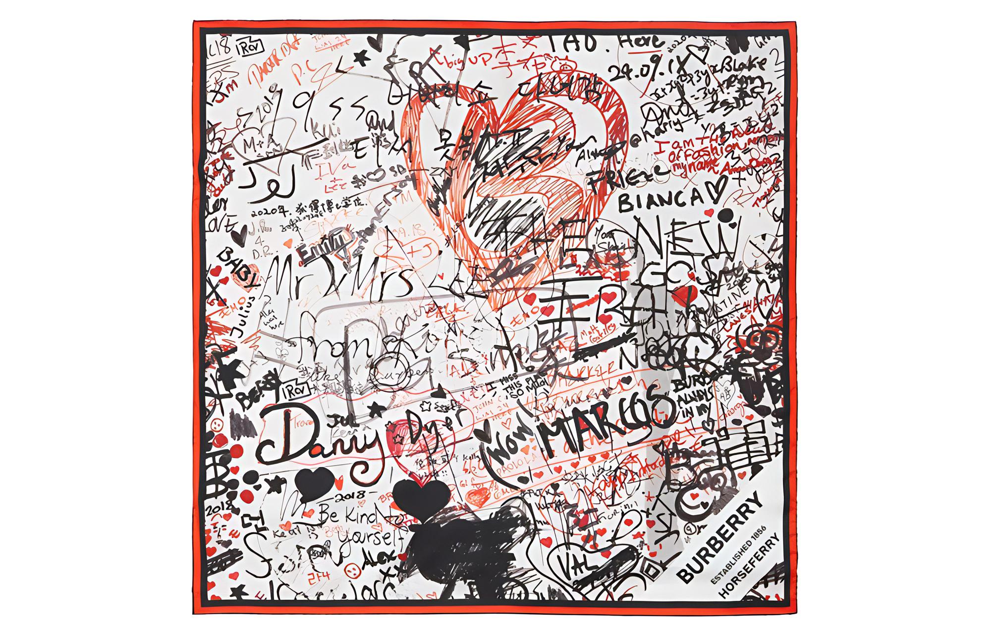 

Шёлковый платок Burberry для женщин