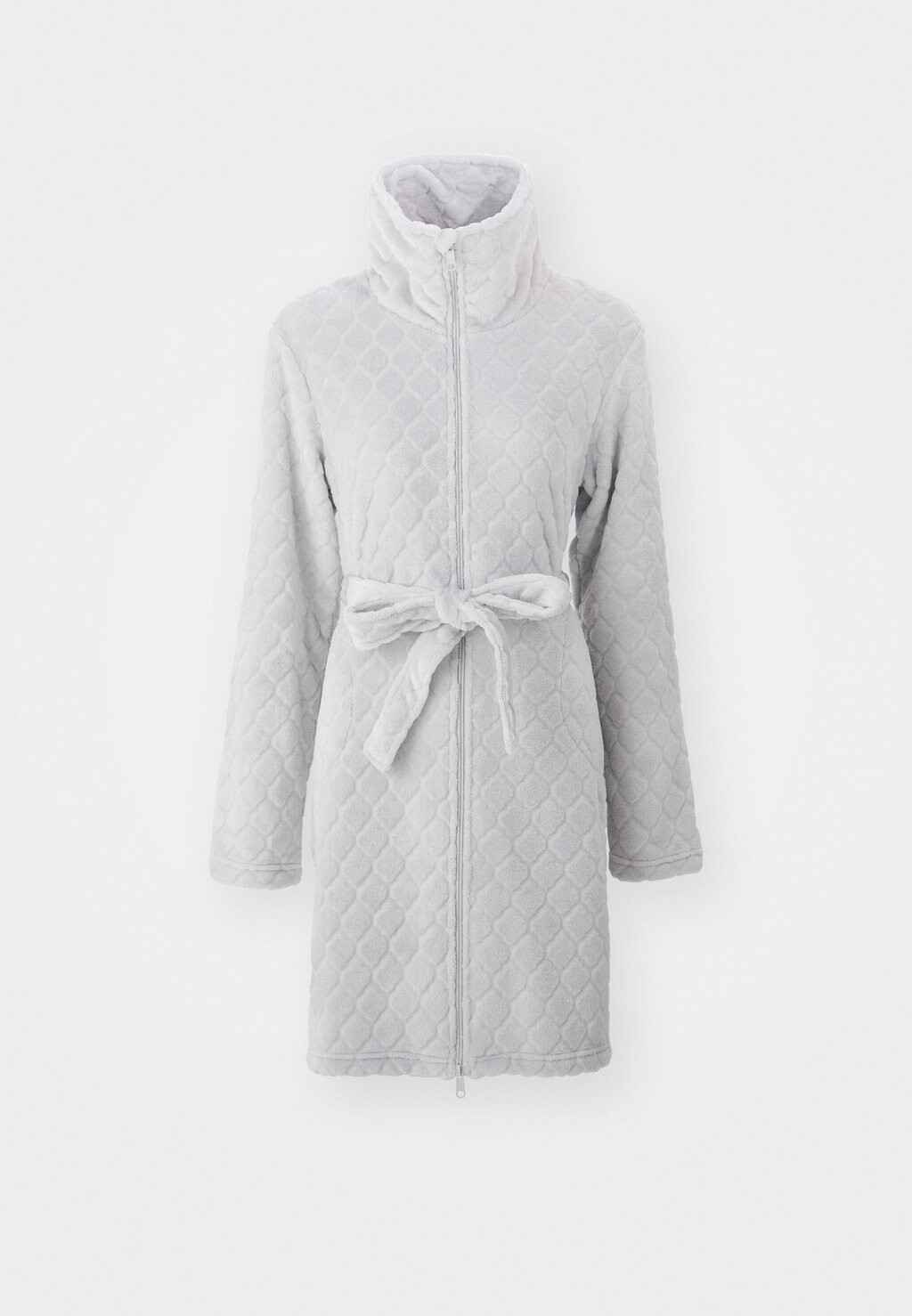 

Халат ROBE ZIP HONEYCOMB Hunkemöller, серый