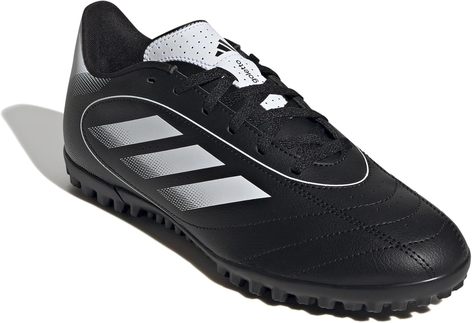 Кроссовки Adidas Unisex-Adult Goletto IX Turf, белый/черный — фото 4