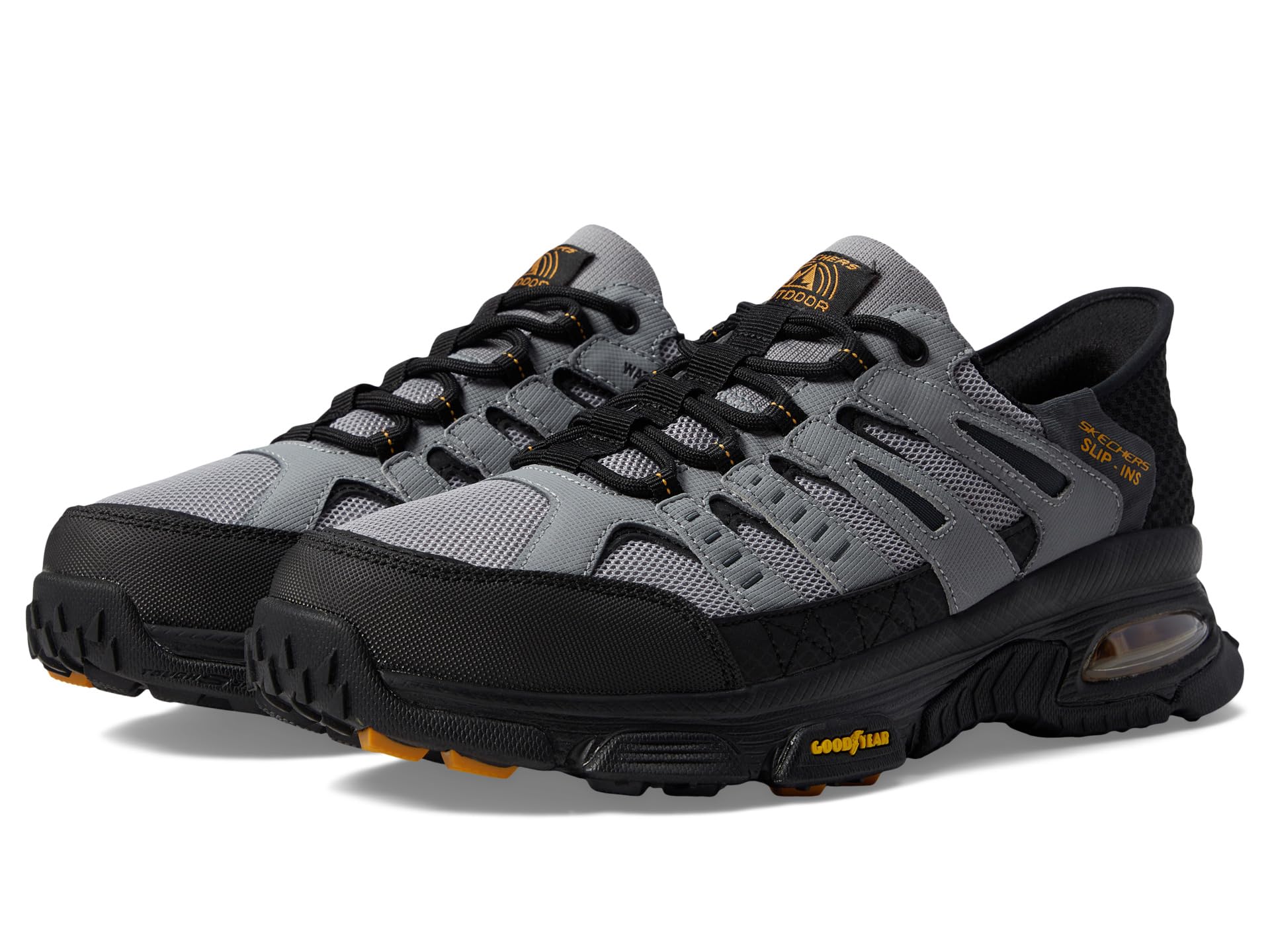 

Кроссовки SKECHERS Skech-Air Envoy Emissary Hands Free Slip-Ins, Gray/Black