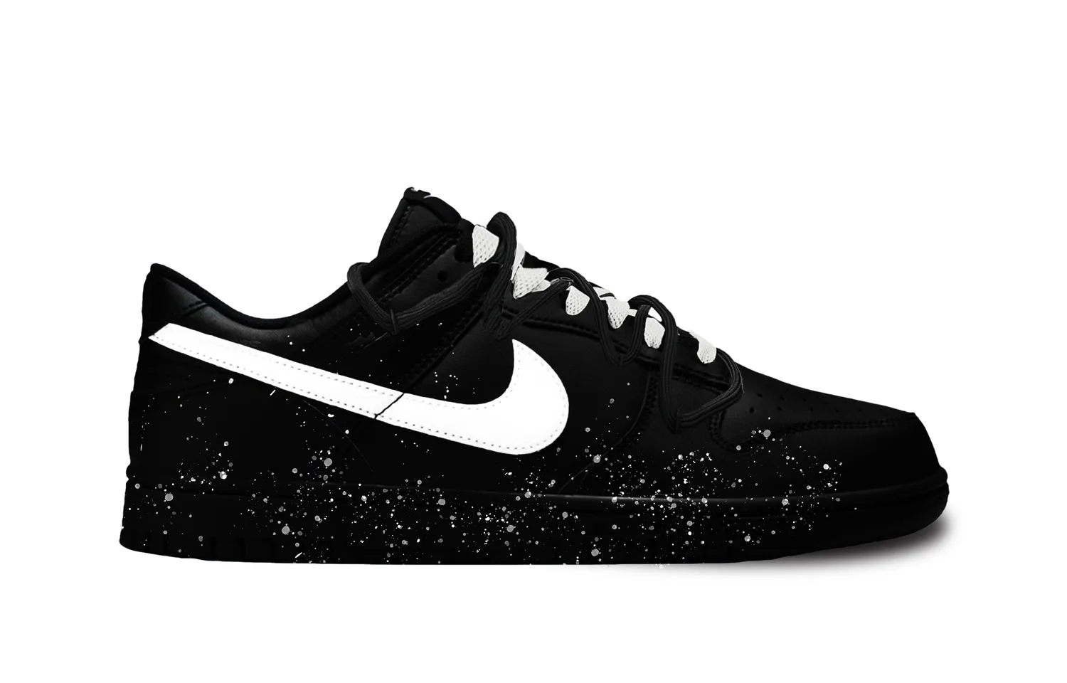 Dunk Ink Dyed Star Key Abrasion Resistant Low top Skateboard Shoes Unisex Nike, черный — фото 3