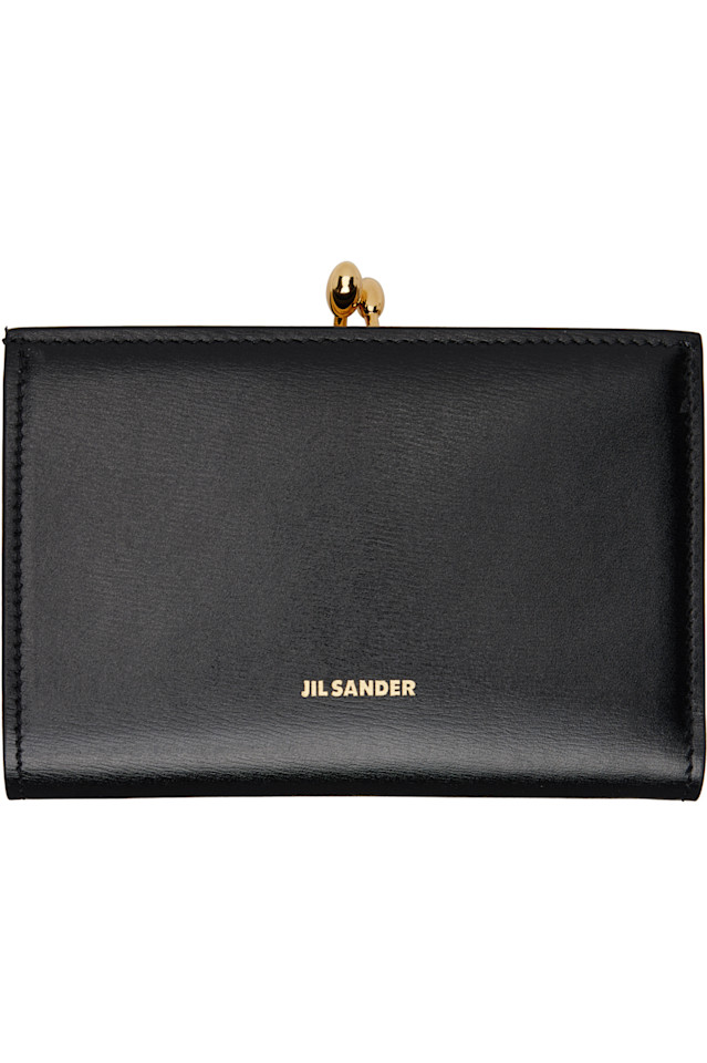 

Кошелек Goji small Jil Sander, черный