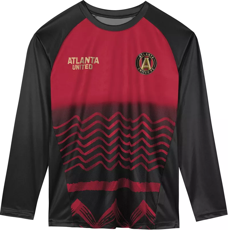

Черная рубашка с длинным рукавом MLS Youth Atlanta United Pioneer Outerstuff