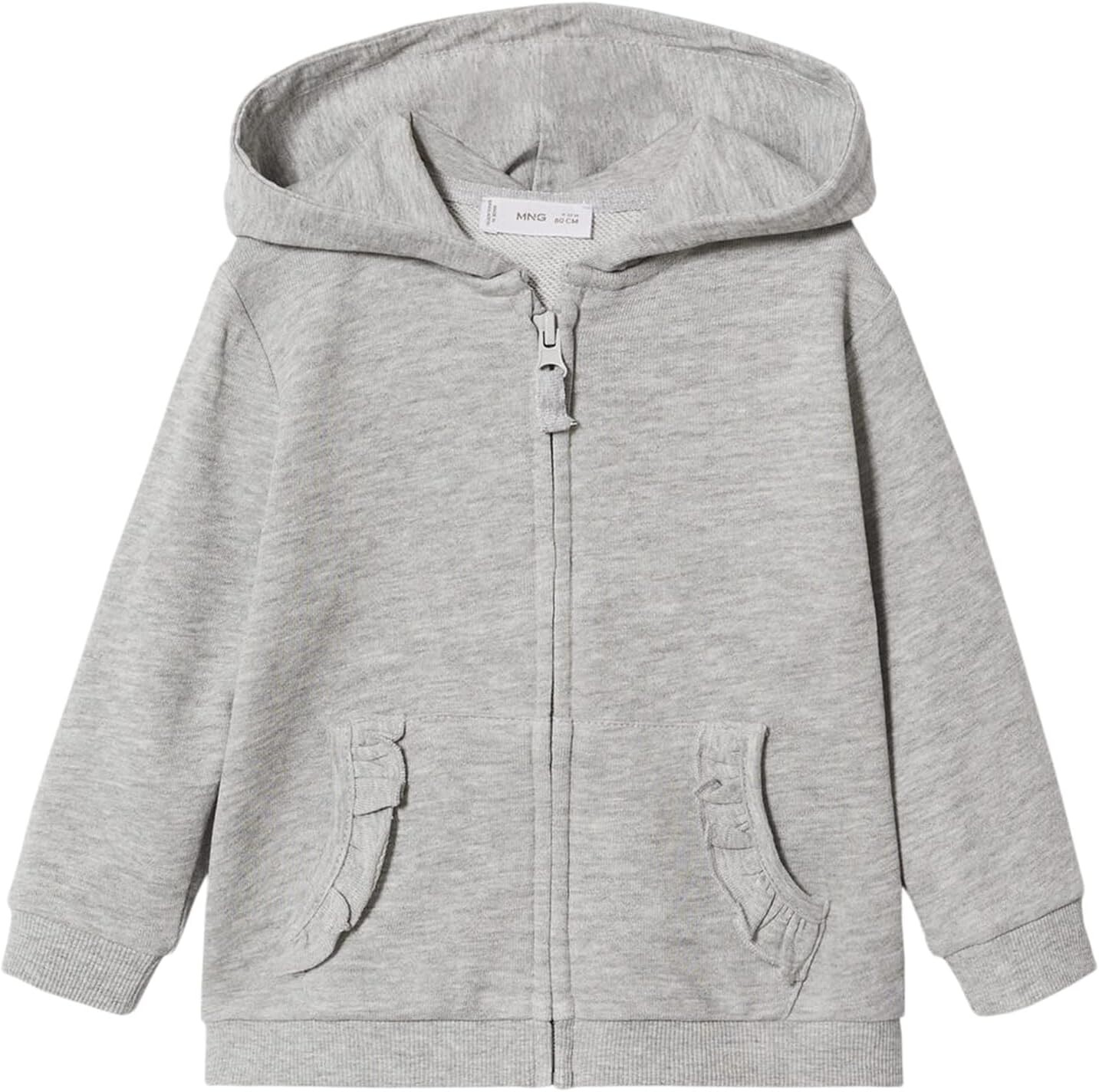

Толстовка Mango Queen Sweatshirt, цвет Mid Grey Vigore