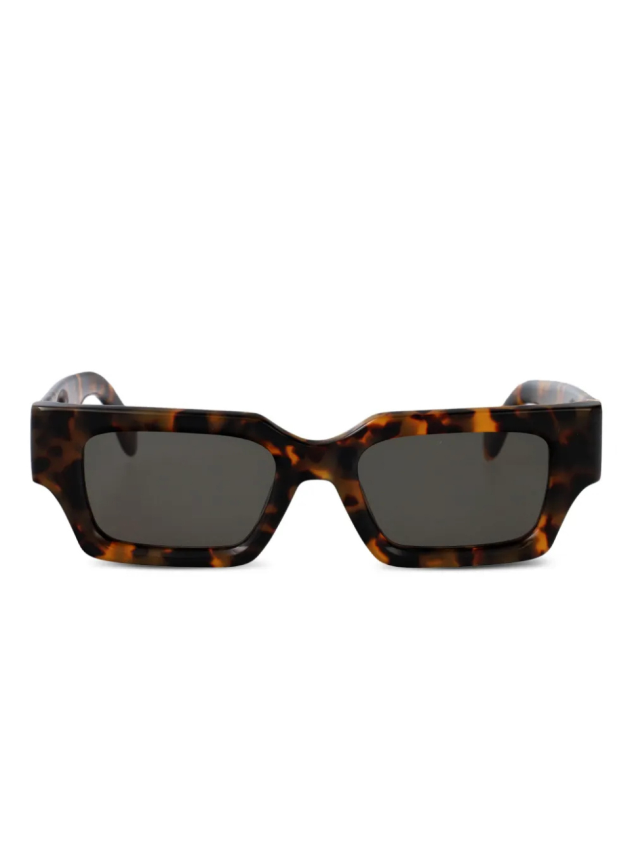

Солнцезащитные очки в черепаховой оправе Palm Angels Eyewear, коричневый