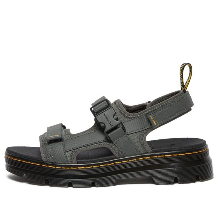

Сандалии Dr.Martens Forster Webbing Sandals 'Gunmetal', зеленый