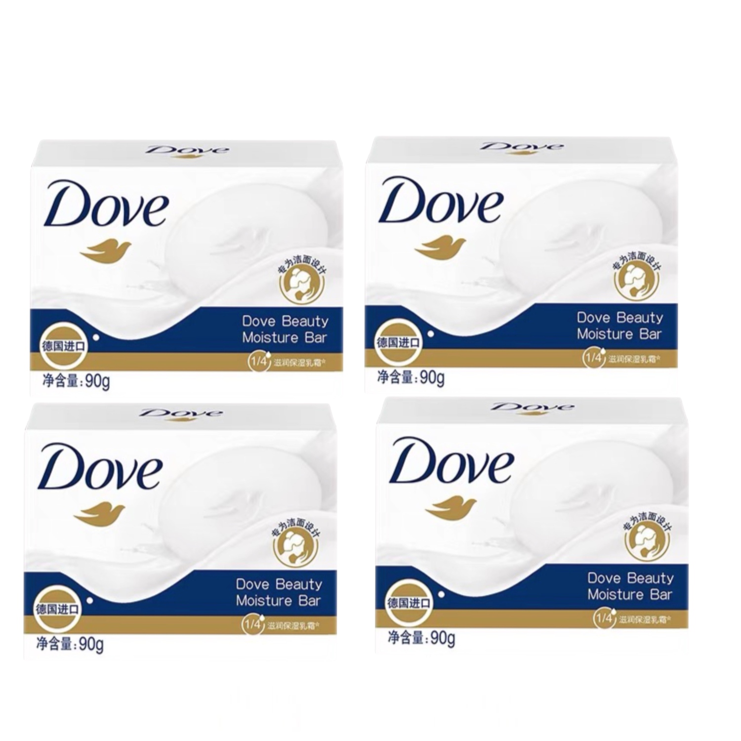 Крем-мыло Dove Beauty Moisture Bar, 90 мл — фото 4