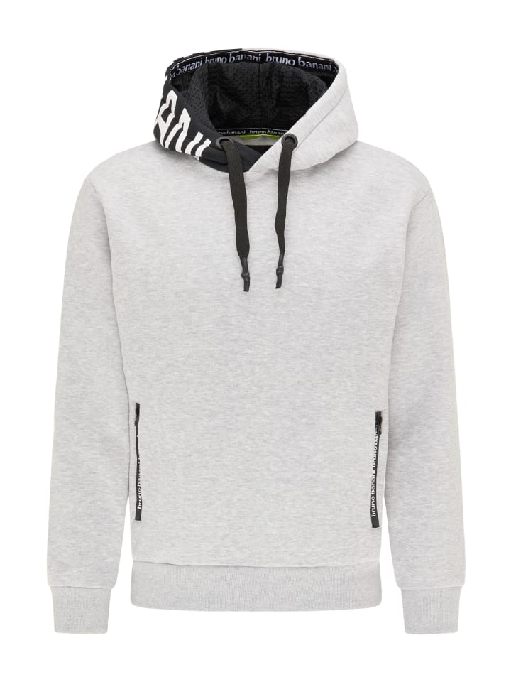

Толстовка REED без молнии серого/меланжевого цвета Bruno Banani
