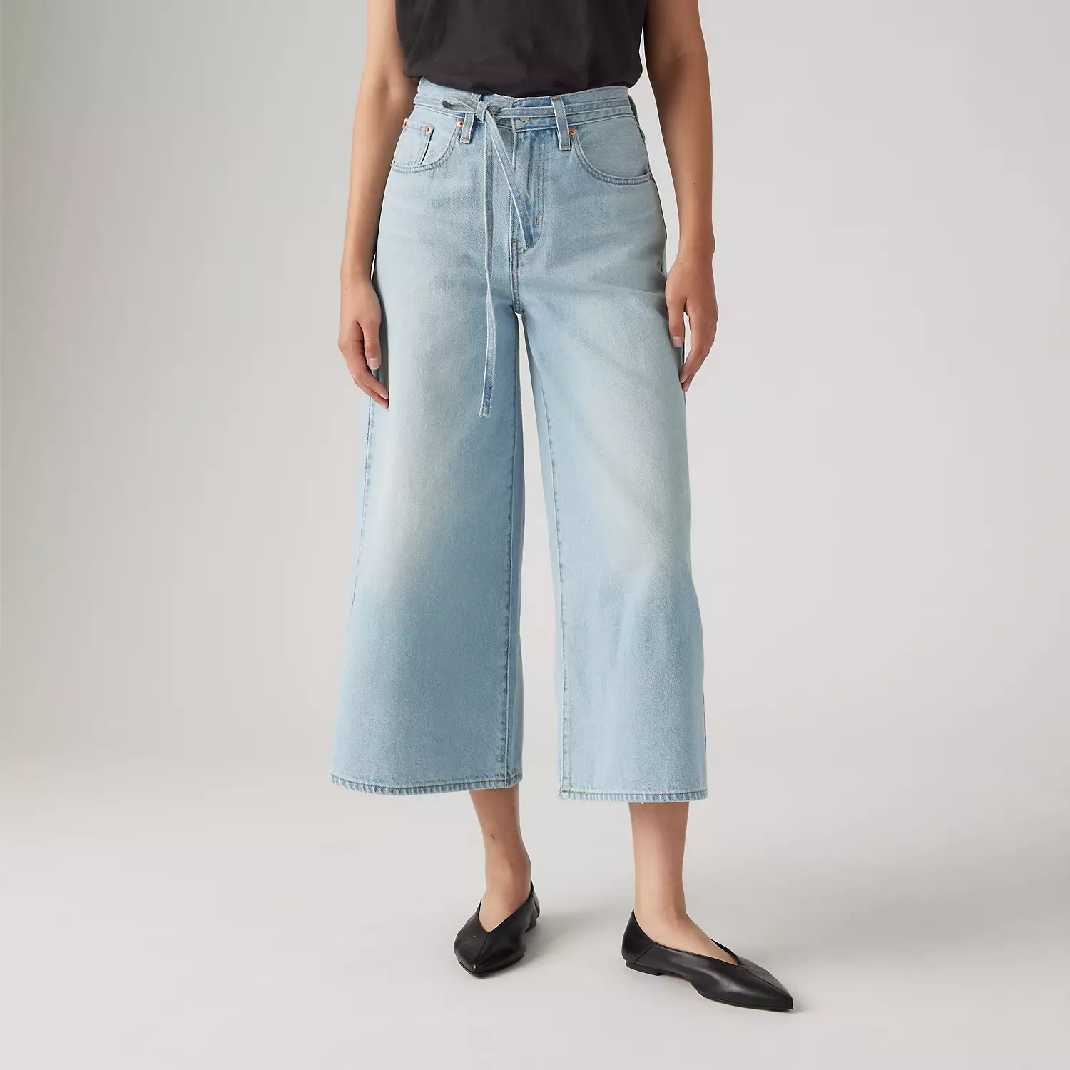 Женские джинсы-кюлоты XL Levi's, цвет Pick Sides No Tack - Medium Wash — фото 2