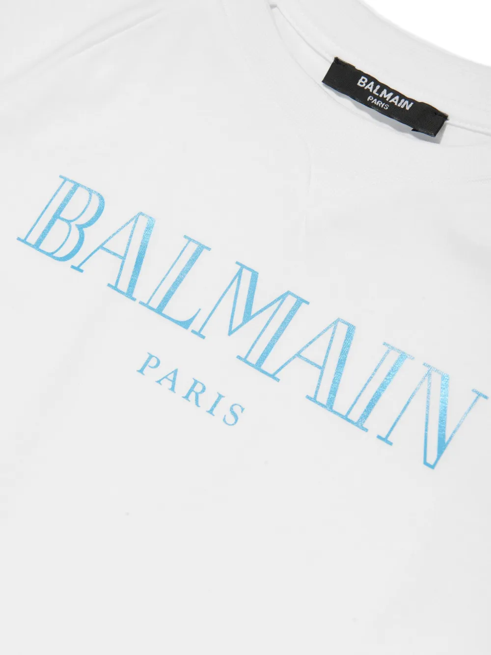Базовая футболка Balmain Kids, белый — фото 3