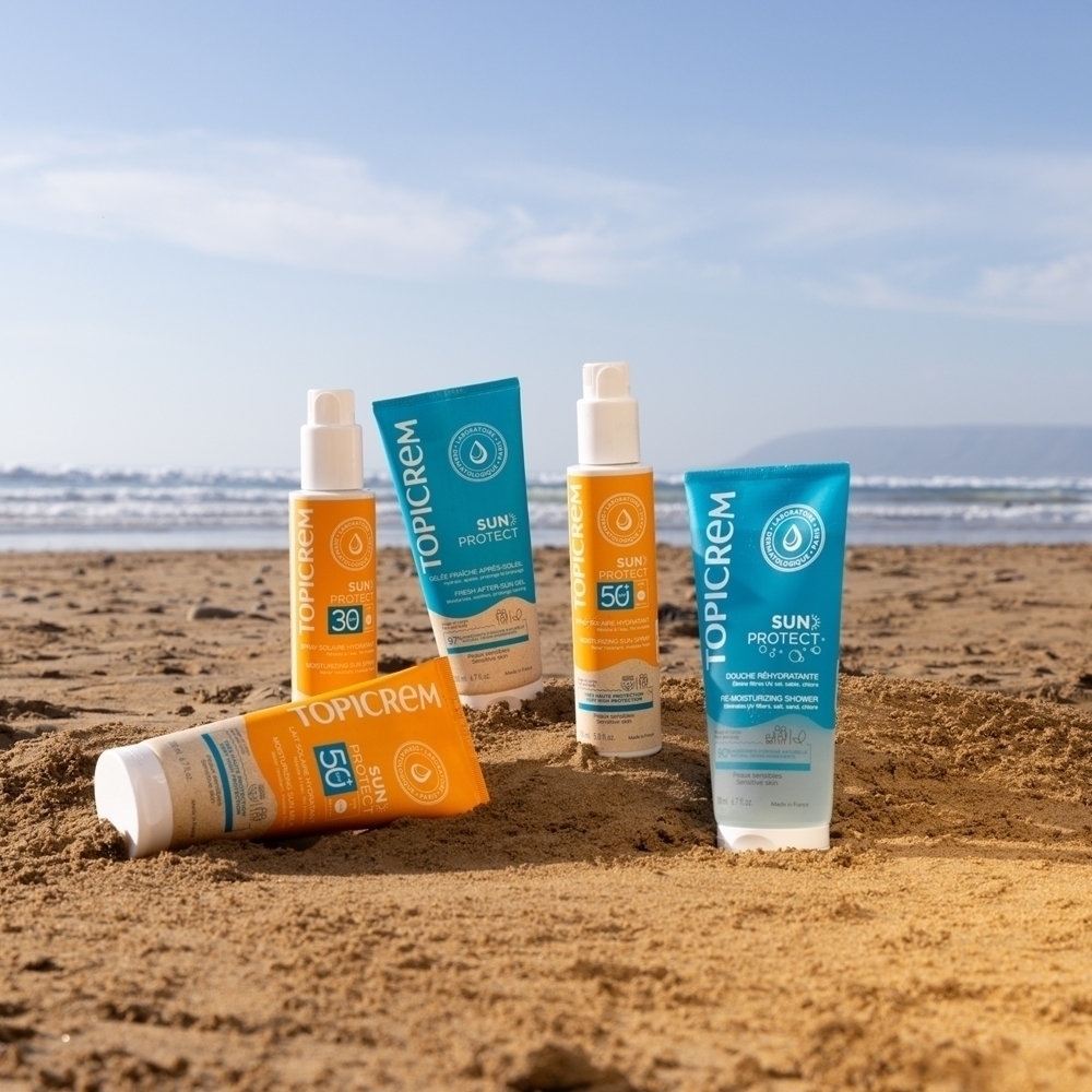 Увлажняющий солнцезащитный спрей с защитой от солнца SPF 30 Topicrem, 150 мл — фото 4