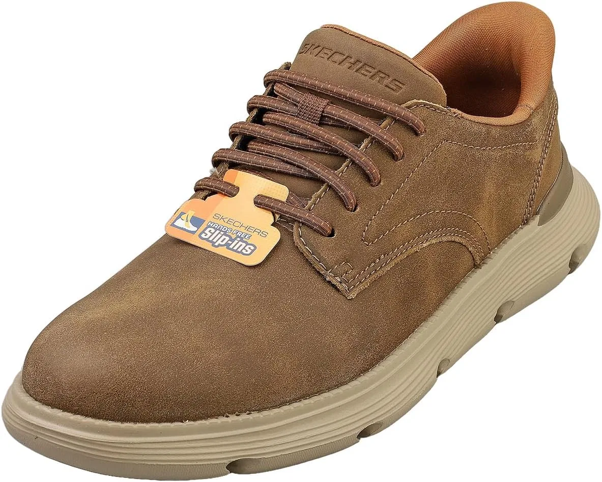 Мужские слипоны Skechers Garza CliveSneaker, Taupe