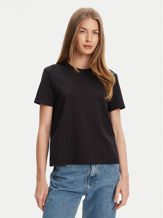 

Футболка обычного кроя LV044C905G Calvin Klein, черный