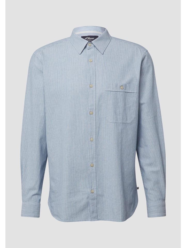 

s.Oliver Рубашка 62G3 небесно-голубого цвета
