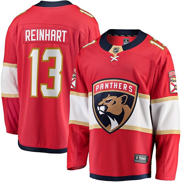 

Мужская футболка Sam Reinhart Florida Panthers Breakaway Fanatics