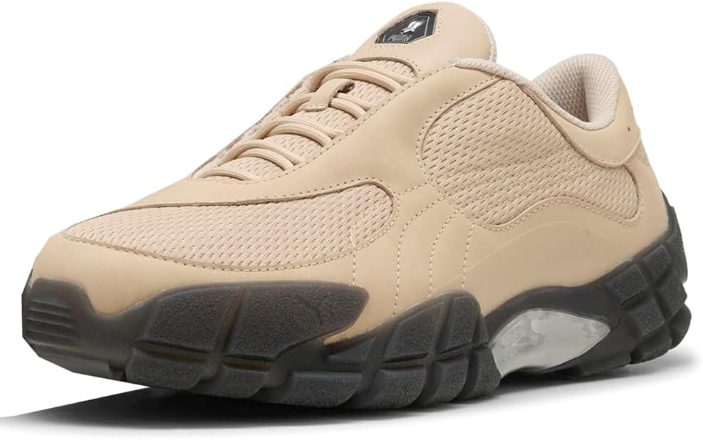 Мужские кроссовки PUMA Skepta Skope NBK X на шнуровке - Бежевые — фото 2