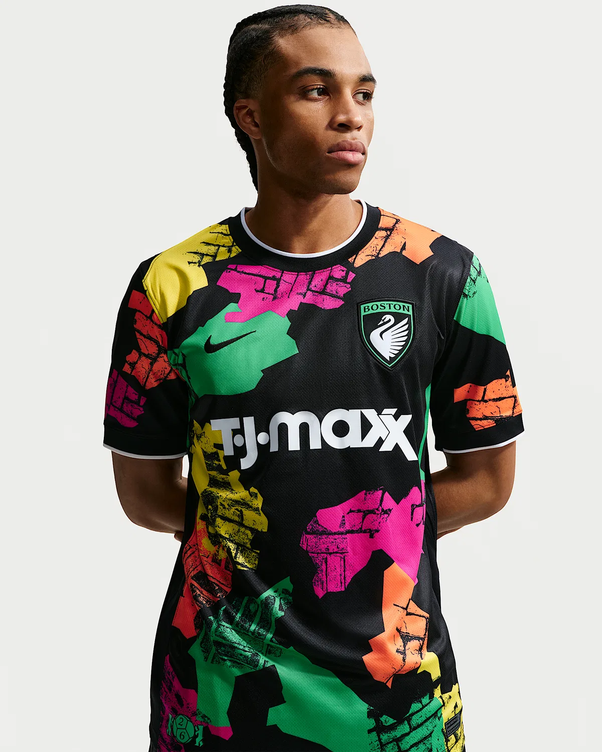 Мужская футболка Nike Dri-FIT Replica Jersey Boston Legacy Stadium Edition, Black