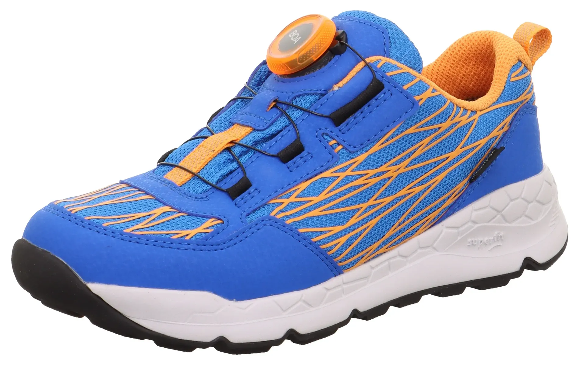 

Кроссовки Superfit "FREE RIDE WMS: средние", с мембраной GORE-TEX, повседневная обувь, полуботинки, туфли на шнуровке, оранжевый