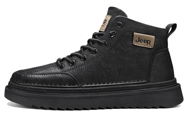 

Кроссовки Jeep Lifestyle Shoes Men High-top Black, черный