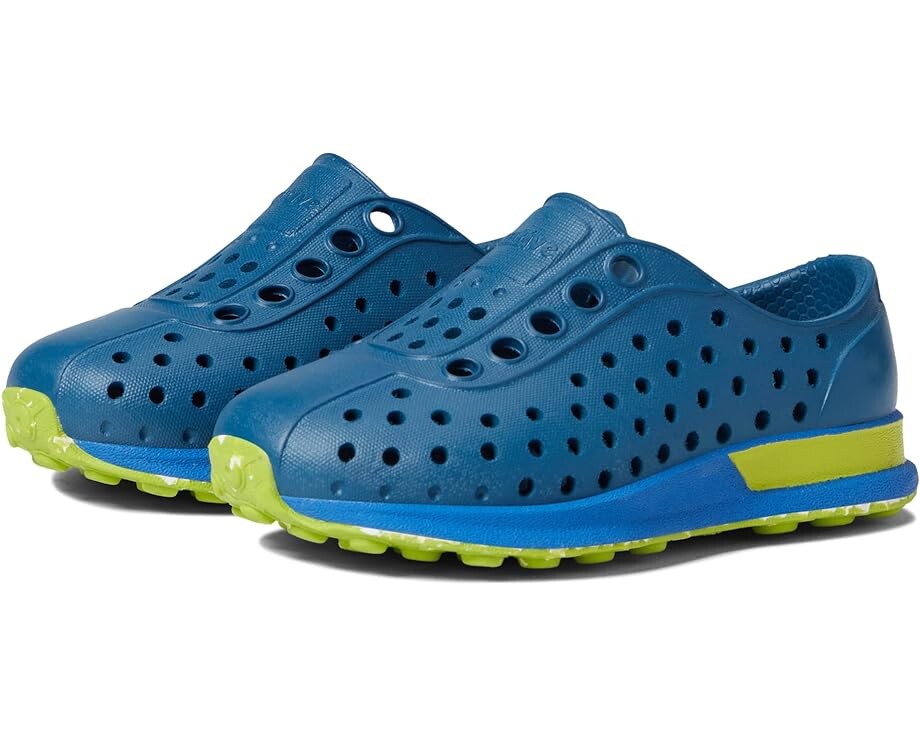 

Кроссовки Native Shoes Robbie, цвет Trench Blue/Barracuda Blue/Palm Heel/Palm Speckle Rubber