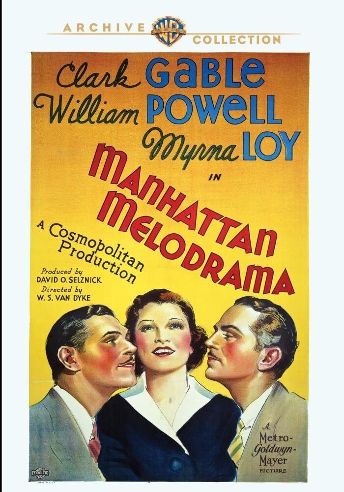 

Диск DVD Manhattan Melodrama (1934)