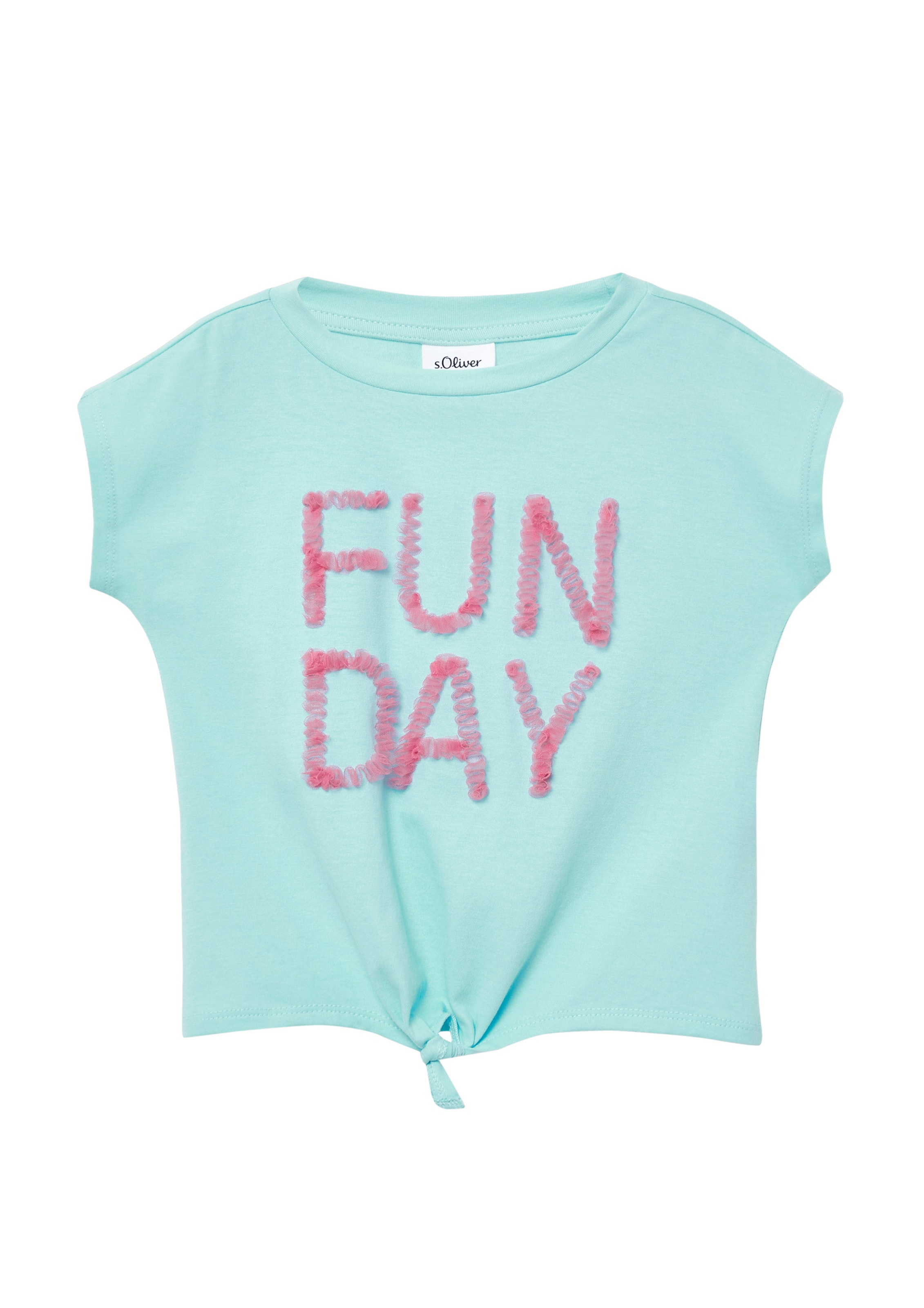 

s.Oliver Футболка в зеленом цвете