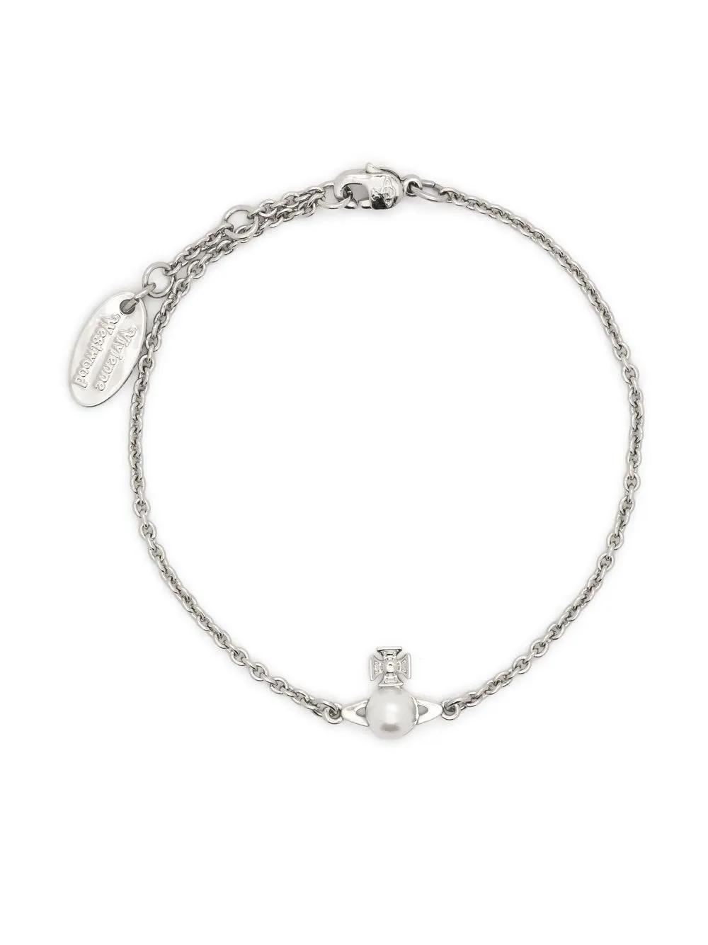 

Браслет с декором Orb Vivienne Westwood, серебристый