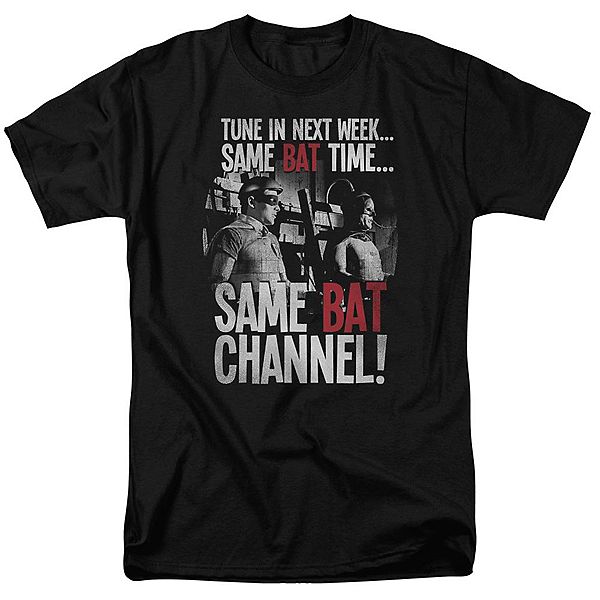 

Футболка с коротким рукавом Batman classic tv bat channel Licensed Character