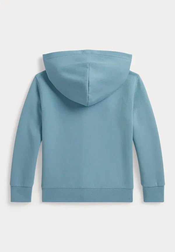 Толстовка на молнии Double Knit Full Zip Hoodie 2 6y Zip Up Sweatshirt Polo Ralph Lauren, кассиди голубой — фото 2
