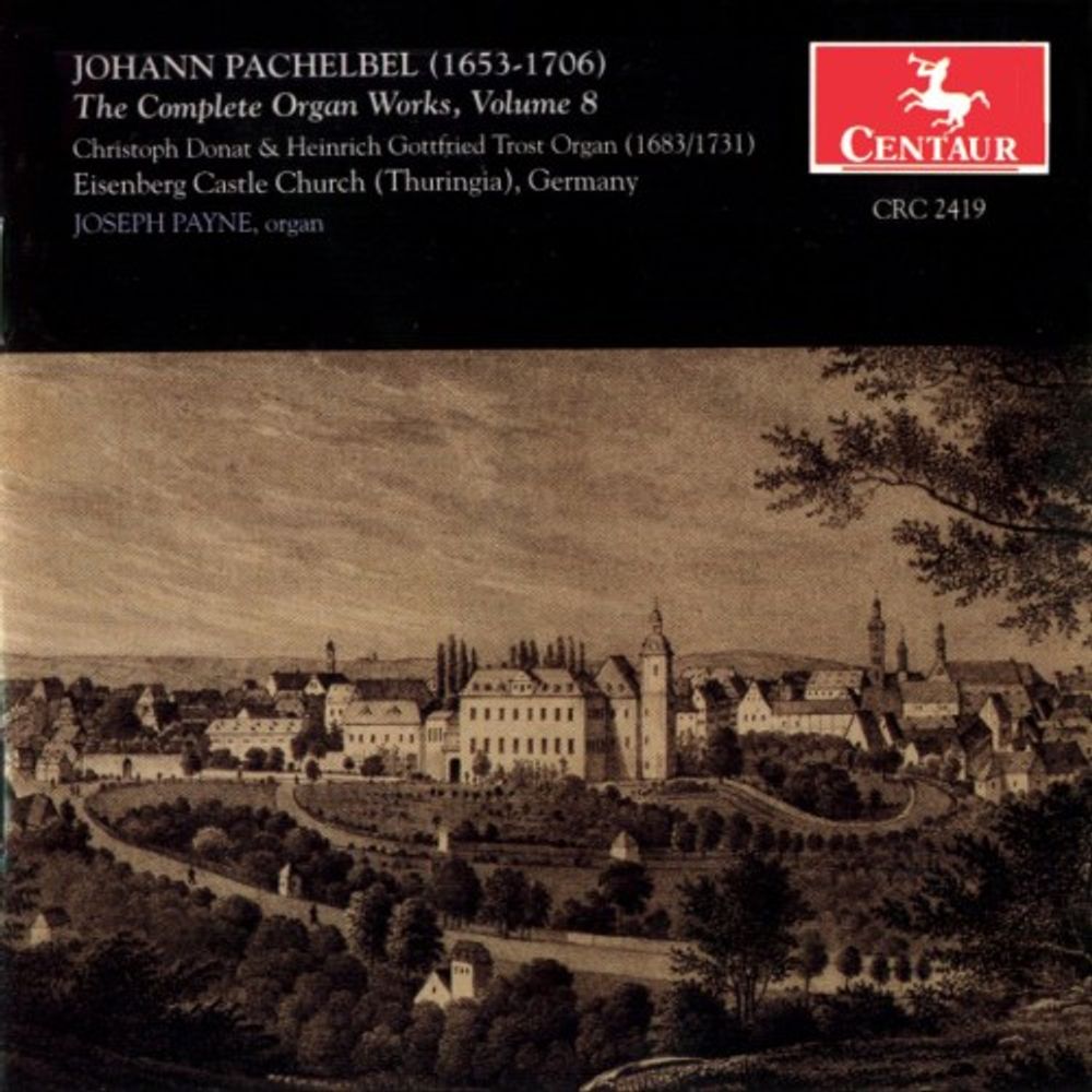 

Диск CD Pachelbel: The Complete Organ Works, Vol. 8 - Johann Pachelbel, Joseph Payne