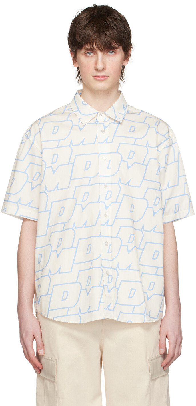 

Рубашка «La Chemise DDM» цвета «бело-голубой» Drole De Monsieur