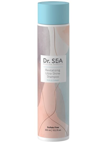 

Восстанавливающий шампунь с биотином и коллагеном, 300мл Dr.Sea Ultragloss -, Dr. Sea