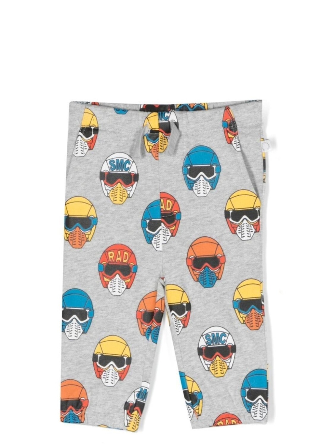 

Stella McCartney Kids спортивные брюки с принтом, серый