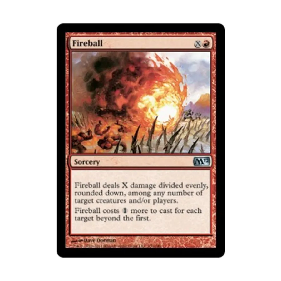 

CCG Огненный шар (U), MTG - Magic 2012