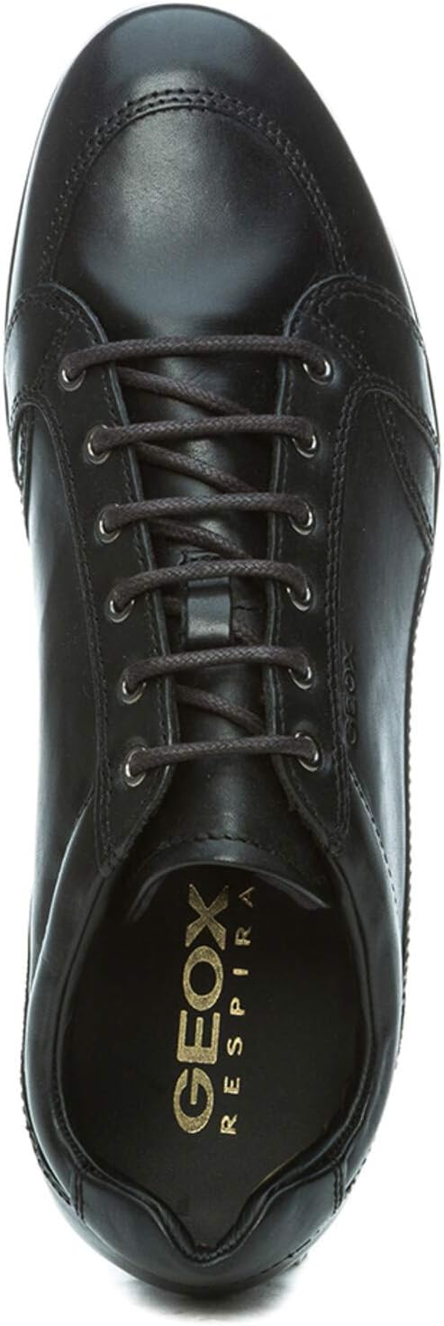 Кроссовки Geox U Symbol D - Smooth Leather Men's Derby, черный — фото 2