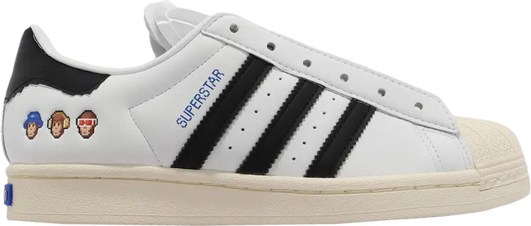 

Кроссовки Monkey Kingdom x Superstar 'White Black', белый, Черный, Кроссовки Monkey Kingdom x Superstar 'White Black', белый